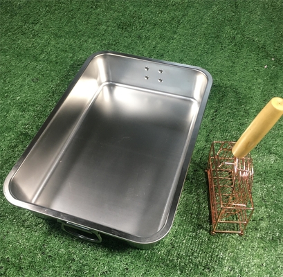 Caja de basura para gatos de acero inoxidable para gatos grandes en el baño