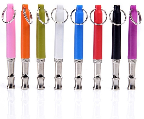 Deje de ladrar ahora 8cm*0.8mm silbato de entrenamiento de perros para entrenamiento de mascotas y obediencia