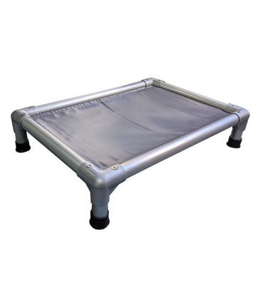 Logotipo personalizado Acceptado Cama de perro de marco de aluminio para perros grandes fácil de limpiar Diseño de lujo