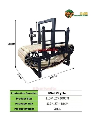175cm*52cm*130cm/200cm*58cm*150cm Caminadora para perros Madera resistente Ideal para entrenamiento en interiores