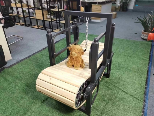 Materiales de papel de madera de acero Trampolín sin motor para perros para peso SAP personalizado en Nanjing