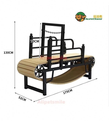 Muestra de material de tela de entrenamiento diario para perros de acero inoxidable y plástico