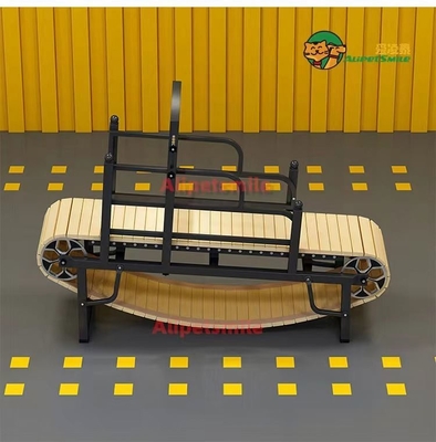 Muestra de material de tela de entrenamiento diario para perros de acero inoxidable y plástico