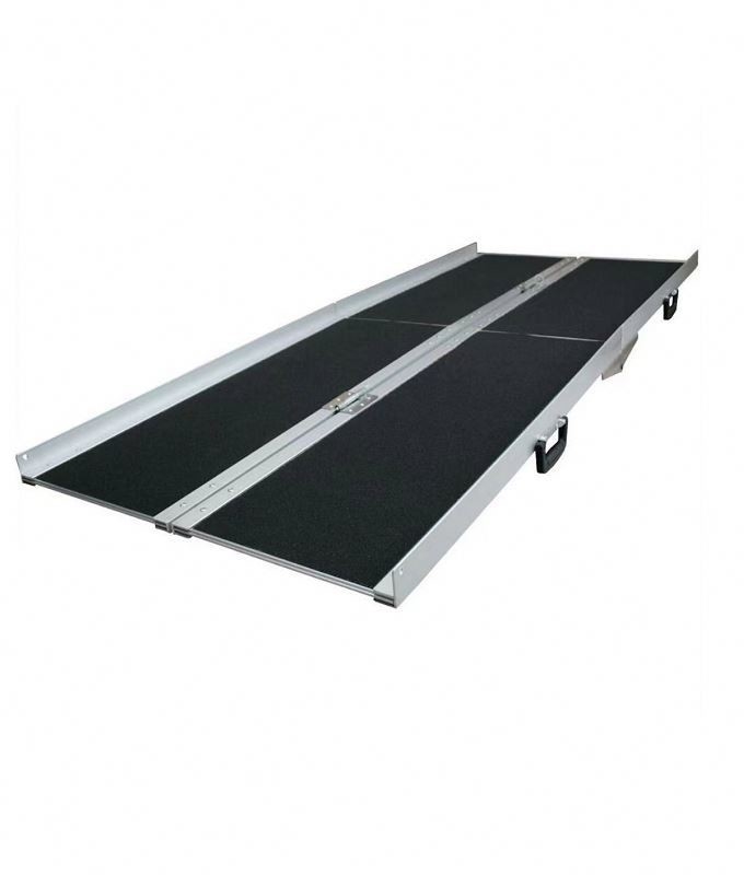 Carga fácil Ejecutivo fuerte 2-8 pies Rampa de aleación de aluminio para motocicletas 600lbs