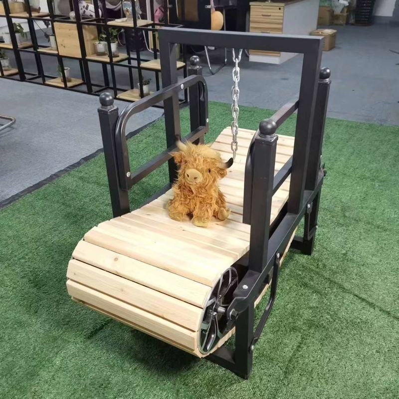 Polvo de revestimiento de la cinta de correr para perros para S / M / L tamaño perros de ejercicio al aire libre mascota máquina de correr
