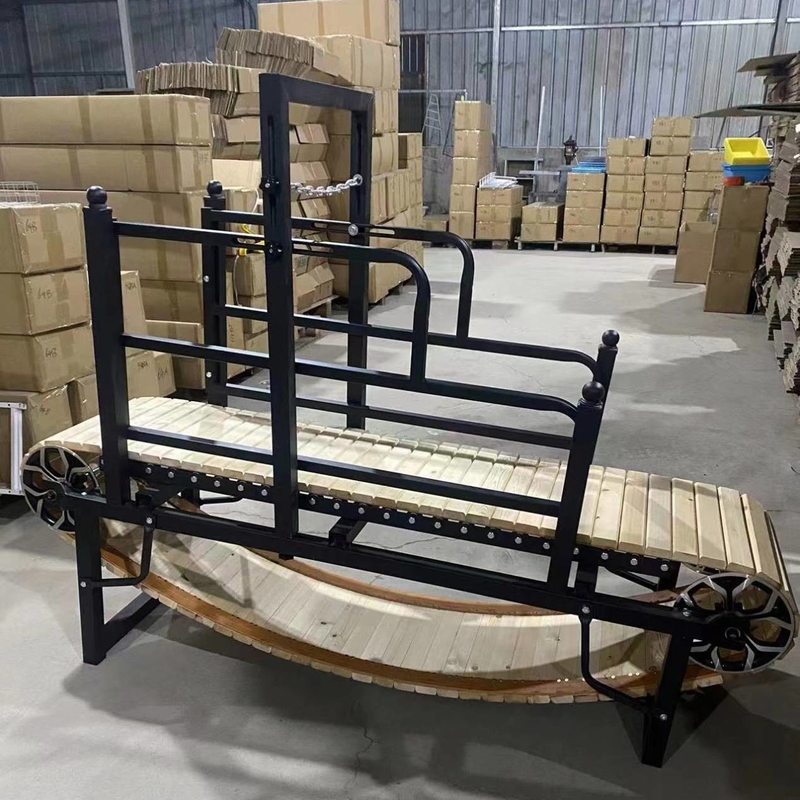 175cm*52cm*130cm/200cm*58cm*150cm Caminadora de pizarra de madera para entrenamiento de perros personalizado