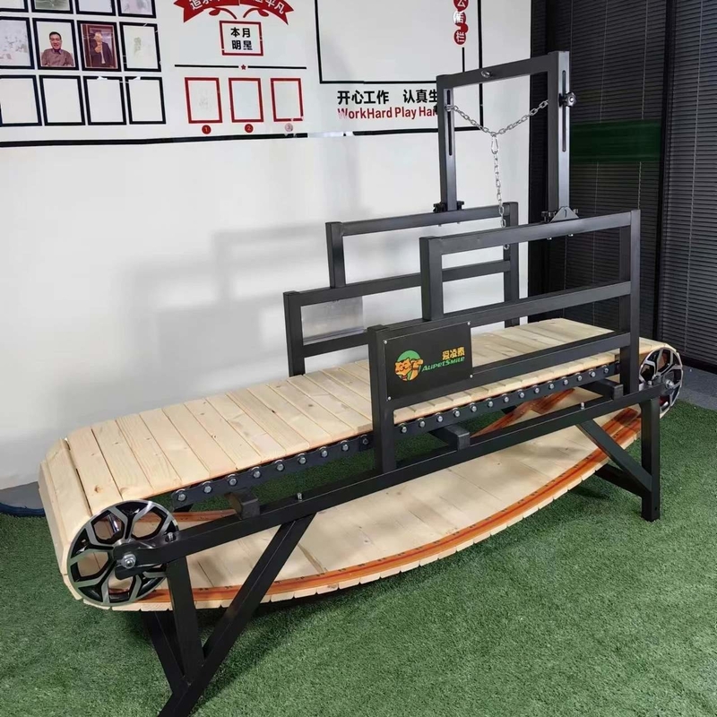 Velocidad máxima 1km/h Alipetsmile 3.0 Caminadora para perros Máquina de ejercicio de acero y madera