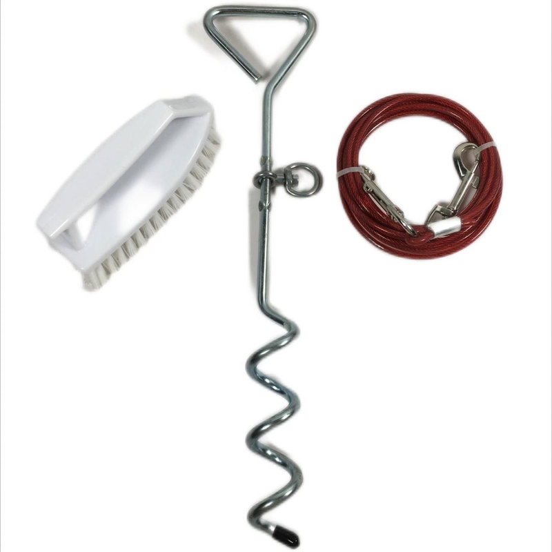 100-150 kg/220-330 lbs Capacidad de correa Estaca de perro certificada CE para juegos al aire libre