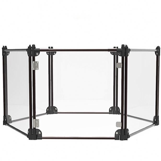 Modo animal de la cerca para perros Perfecto para acampar o patio 65cm de altura 8 paneles