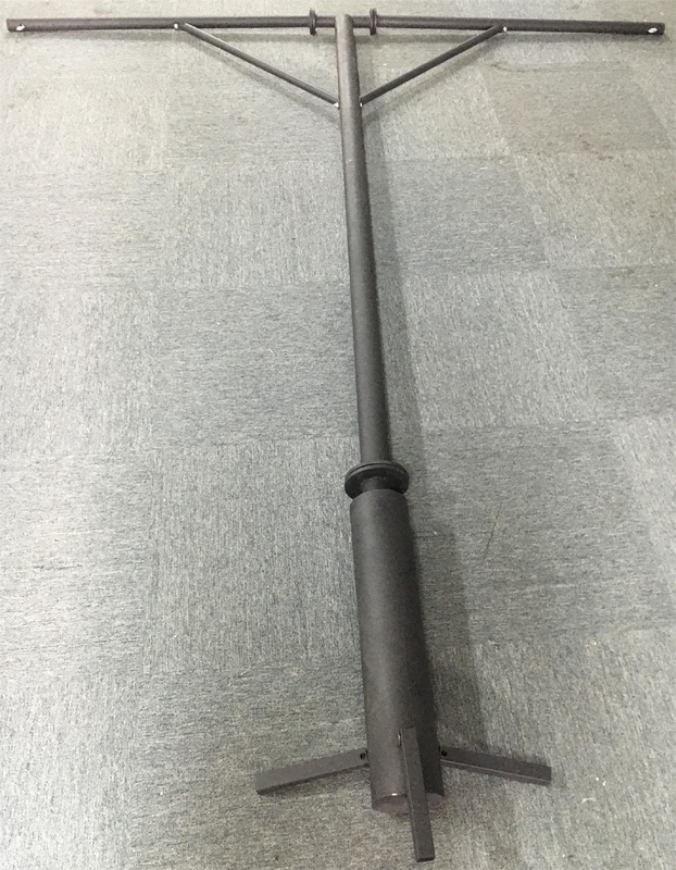 Bracket de palo de entrenamiento para perros de mascotas con rotación de 360 grados sostenible y capacidad de 22,5 kg