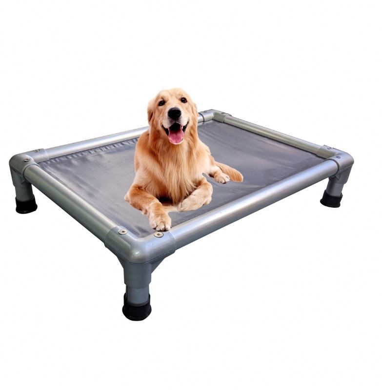 Logotipo personalizado Acceptado Cama de perro de marco de aluminio para perros grandes fácil de limpiar Diseño de lujo