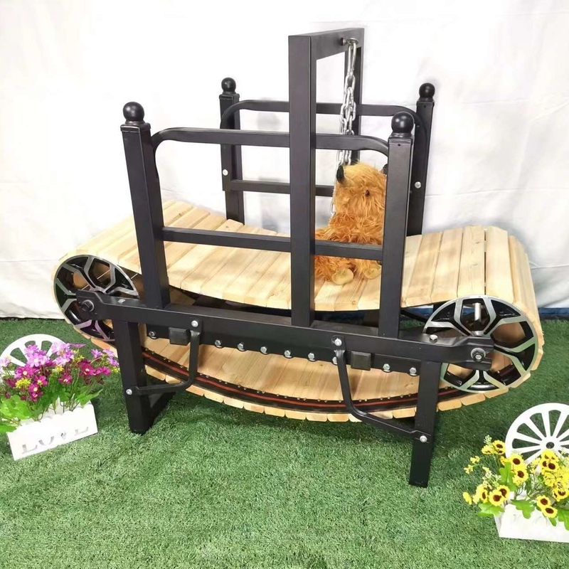 Materiales de papel de madera de acero Trampolín sin motor para perros para peso SAP personalizado en Nanjing